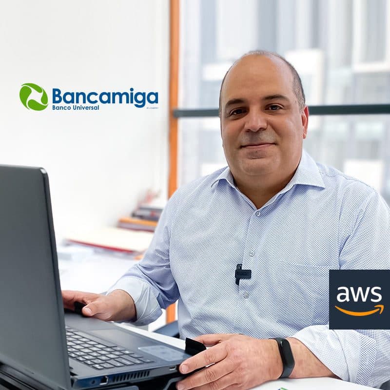 Amazon incluyó a Bancamiga en sus casos de éxito