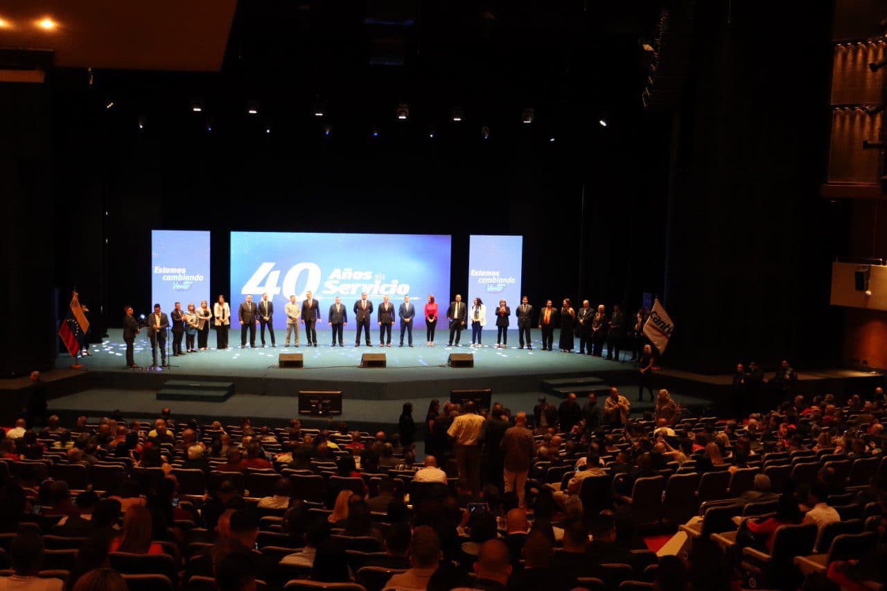 Cantv celebra su 93° Aniversario con emotivo homenaje y reconocimiento a la Fuerza Azul