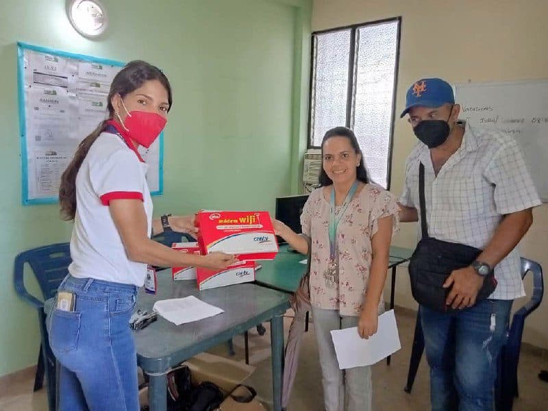 Cantv conecta con Aba Plus a familias de la urbanización Roraima en Cojedes