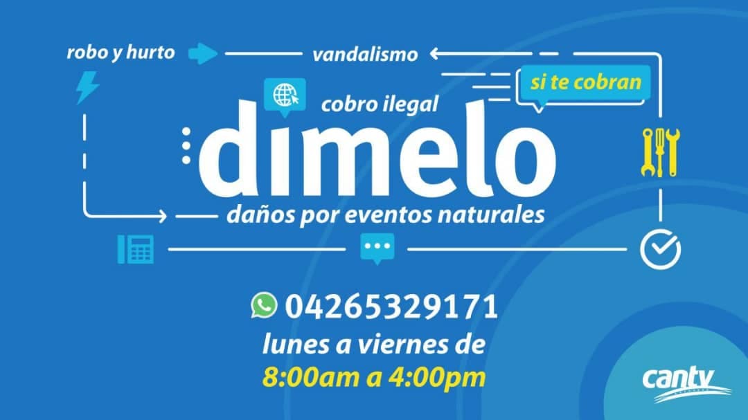 Cantv mantiene labores de investigación para sancionar el cobro irregular