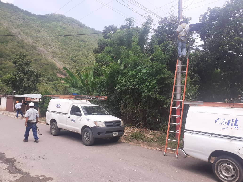 Cantv restableció servicios a más de 5.000 suscriptores de Aragua