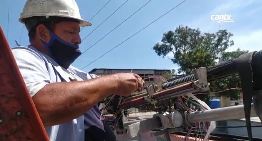 Cantv restituyó conexión a 540 suscriptores de Catia La Mar