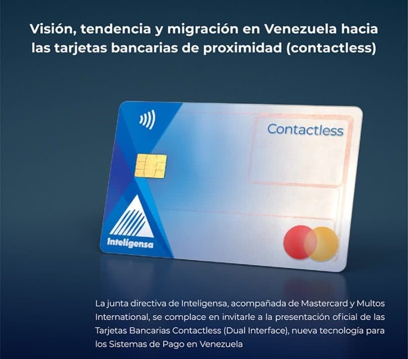 Tarjetas Contactless llegarán a Venezuela de la mano de Inteligensa y MasterCard