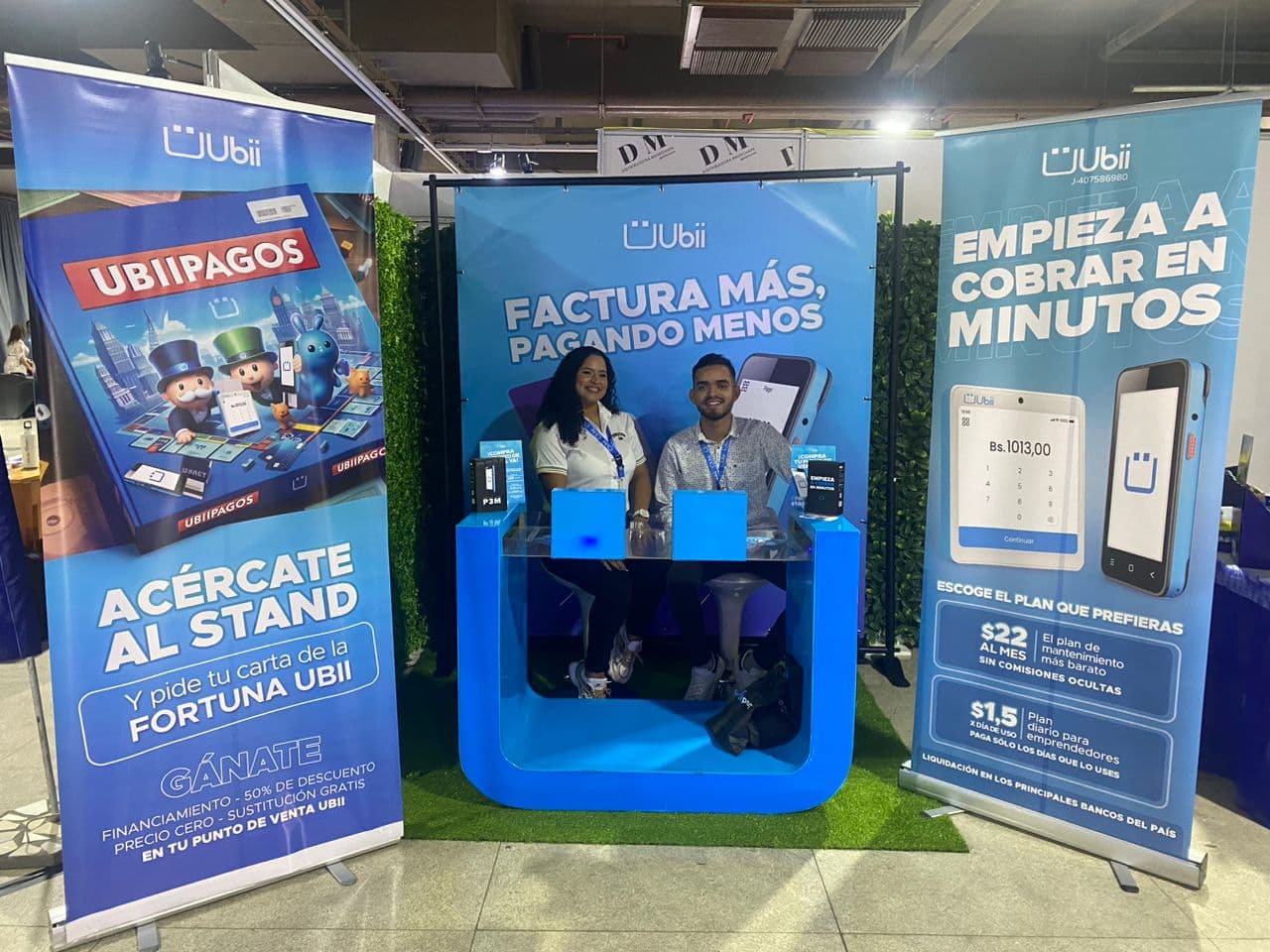 Ubii Pagos Exhibe Soluciones Financieras en Expoferia Cavenju