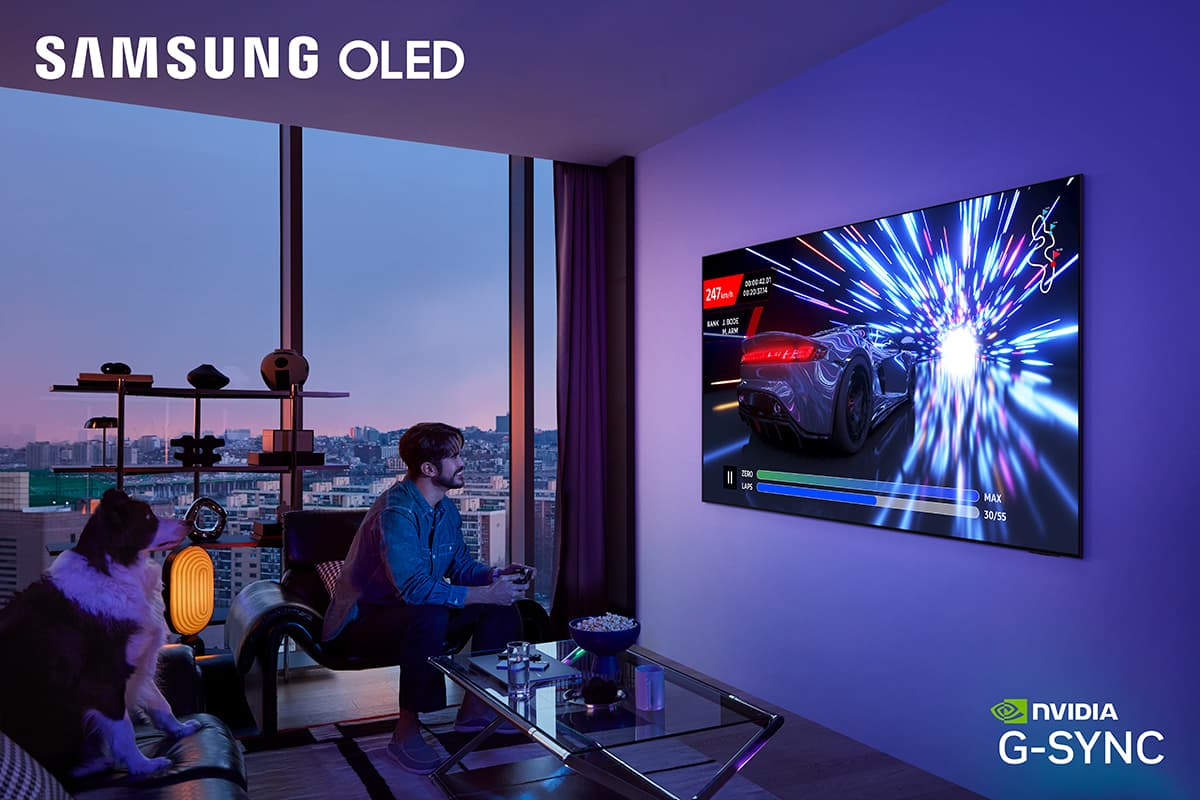 Samsung OLED 2025 ahora compatible con NVIDIA G-SYNC: la experiencia de juego más fluida llega a tu sala