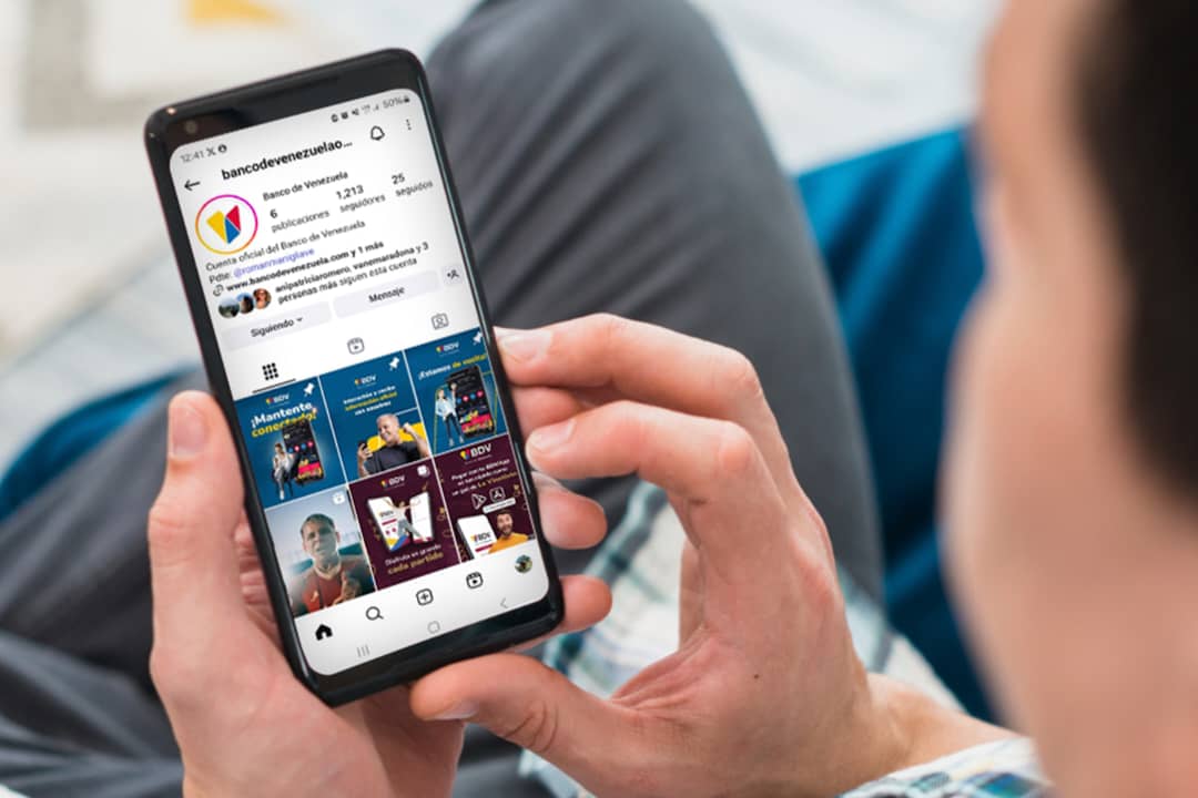 Banco de Venezuela vuelve a Instagram