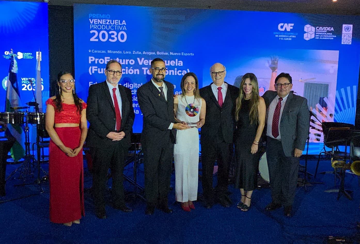 Fundación Telefónica Movistar recibe premio «Venezuela Productiva 2030» por su contribución a la educación de calidad a través del Programa Profuturo