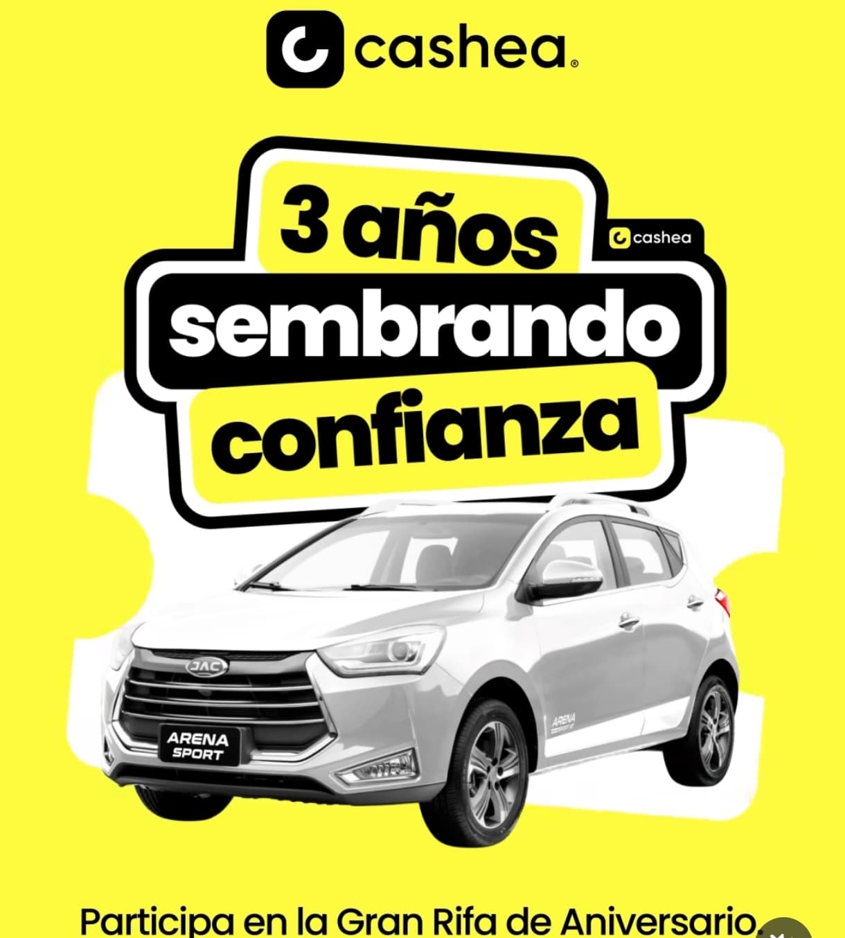 Club Cashea Más celebra 3 años con sorteo de aniversario: participa y gana premios increíbles