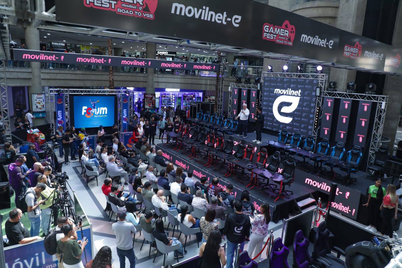 GAMER FEST de Movilnet toma el Centro Comercial El Recreo