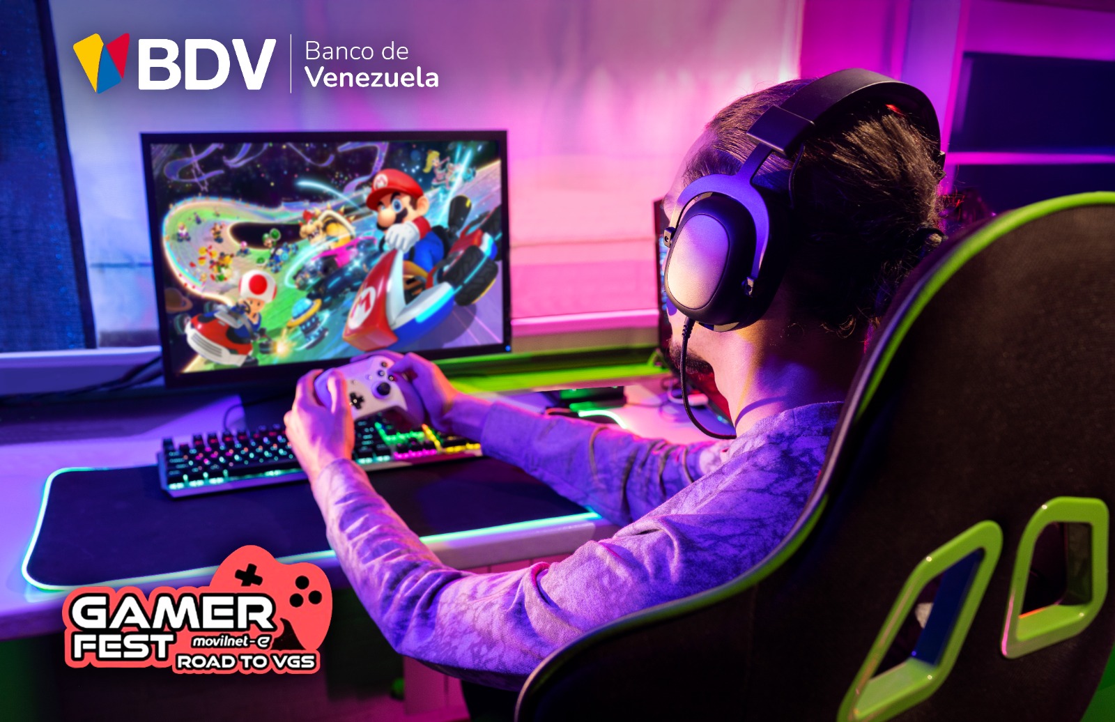 BDV mantiene su impulso a la comunidad gamer del país en el Gamer Fest