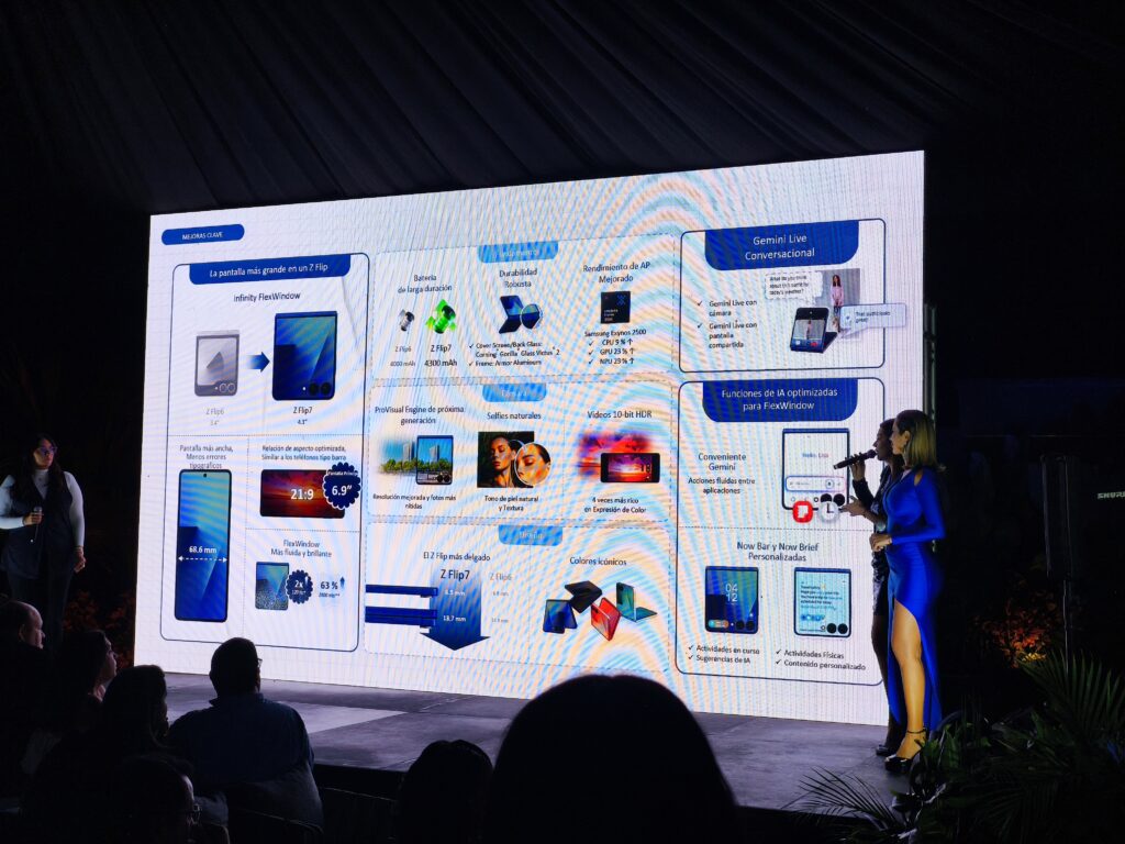 Samsung lanza en Venezuela sus nuevos Galaxy Z Fold7 y Galaxy Z Flip7