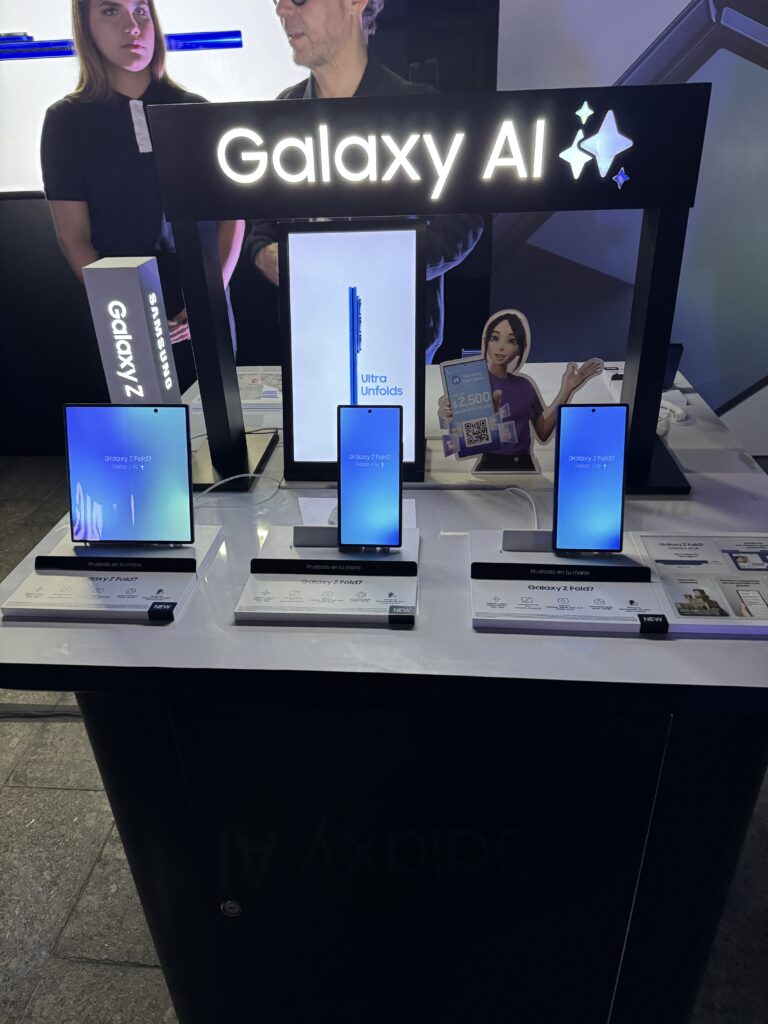 Samsung lanza en Venezuela sus nuevos Galaxy Z Fold7 y Galaxy Z Flip7